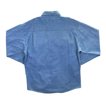 Load image into Gallery viewer, Vintage 90&#39;s Great Canadian Rugged Wear Blue Denim Long Sleeve Shirt
