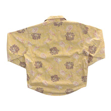 Load image into Gallery viewer, Vintage 90's Cimarron Malaguena Floral Yellow Western Cowboy Popper Long Sleeve Shirt
