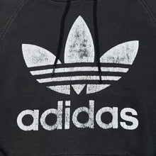 Load image into Gallery viewer, ADIDAS Classic Big Trefoil Logo Spellout Graphic Pullover Hoodie
