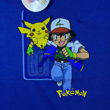 Load image into Gallery viewer, Vintage Nintendo Pokemon (1999) “GO!” Character Anime Graphic Logo Spellout T-Shirt
