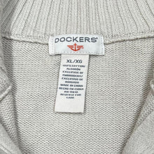 Load image into Gallery viewer, DOCKERS Classic Basic Cotton Zip Sweater Jumper
