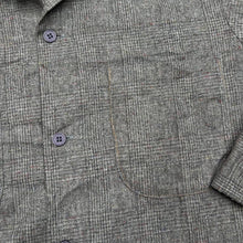 Load image into Gallery viewer, Vintage 90’s SONIC Subtle Check Long Sleeve Italian Wool Shirt
