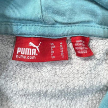 Load image into Gallery viewer, PUMA Classic Big Logo Spellout Graphic Grey Pullover Hoodie
