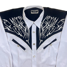 Load image into Gallery viewer, Vintage 90&#39;s GORTRUD Embroidered Western Cowboy Style Long Sleeve Shirt
