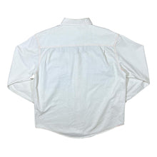 Load image into Gallery viewer, Early 00&#39;s Atlas For Men Cowboy Western White Grey Long Sleeve Cotton Shirt
