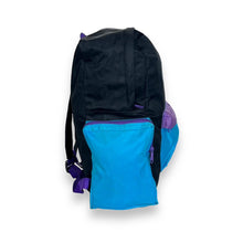 Load image into Gallery viewer, Vintage 90’s TRAX Colour Block Logo Spellout Graphic Backpack Rucksack Bag
