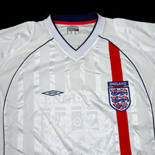 Load image into Gallery viewer, Early 00’s Umbro ENGLAND Sportwool International Football Shirt
