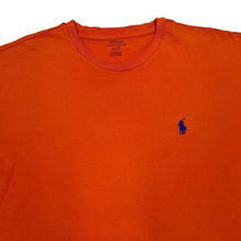 Load image into Gallery viewer, Polo Ralph Lauren Essential Embroidered Mini Logo Short Sleeve Orange T-Shirt
