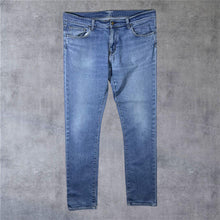 Load image into Gallery viewer, Carhartt WIP "Rebellion Pant" Blue Denim Slim Tapered Fit Jeans
