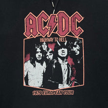Load image into Gallery viewer, AC/DC &quot;Highway To Hell&quot; Logo Spellout Graphic Hard Rock Band Pullover Hoodie
