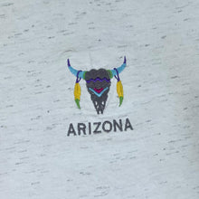 Load image into Gallery viewer, Vintage 90&#39;s Oneita ARIZONA Embroidered Souvenir Light Grey Single Stitch T-Shirt

