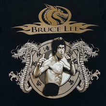 Load image into Gallery viewer, Early 00’s Rock T.G. BRUCE LEE Martial Arts Tribute Spellout Graphic T-Shirt
