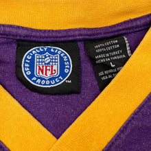 Load image into Gallery viewer, Vintage NFL (2000) MINNESOTA VIKINGS Embroidered Mini Logo Lightweight Sweatshirt
