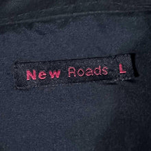 Load image into Gallery viewer, Early 00&#39;s New Roads Gothic Y2K Tribal Patterned Black Long Sleeve Shirt
