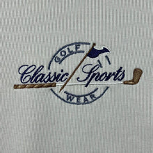 Load image into Gallery viewer, Vintage Trademark "Classic Sports Golf Wear" Embroidered Spellout Beige Crewneck Sweatshirt

