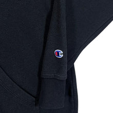 Load image into Gallery viewer, Champion Classic Black Embroidered Mini Logo Pullover Hoodie
