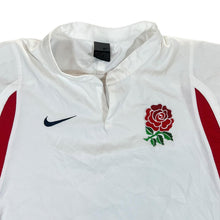 Load image into Gallery viewer, Nike England Rugby Union Embroidered Short Sleeve Rugby Jersey Top
