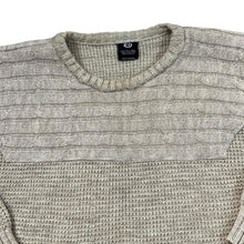 Load image into Gallery viewer, Vintage 90&#39;s C&amp;A Made In Romania Classic Beige Acrylic Knit Sweater Jumper
