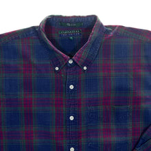 Load image into Gallery viewer, Vintage Claybrooke Tartan Plaid Check Long Sleeve Button-Up Cotton Shirt
