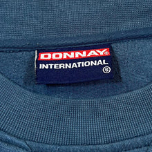 Load image into Gallery viewer, Early 00&#39;s DONNAY INTERNATIONAL Classic Embroidered Mini Logo Blue Crewneck Sweatshirt
