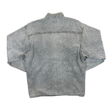 Load image into Gallery viewer, Vintage Arizona Jeans Cowboy Western Washed Grey Denim Long Sleeve Shirt
