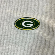 Load image into Gallery viewer, Vintage 90&#39;s True Fan NFL GREEN BAY PACKERS Football Embroidered Logo Towelling V-Neck Sweatshirt
