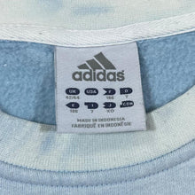 Load image into Gallery viewer, ADIDAS Classic Embroidered Mini Logo Three Stripe Tie Dye Crewneck Sweatshirt
