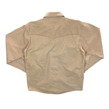 Load image into Gallery viewer, Vintage Gortrud Cowboy Western Embroidered Brown Cotton Long Sleeve Shirt
