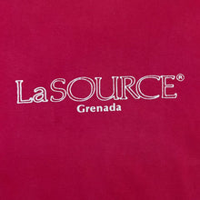 Load image into Gallery viewer, Vintage LA SOURCE &quot;Grenada&quot; Souvenir Spellout Graphic Faded Red T-Shirt
