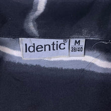 Load image into Gallery viewer, Early 00&#39;s Identic Gothic Y2K Lightning Graphic Black Short Sleeve Polyester Shirt
