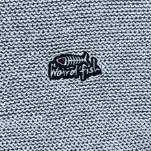 Load image into Gallery viewer, Weird Fish Classic White-Black Macaroni Knit 1/4 Zip Pullover Sweatshirt
