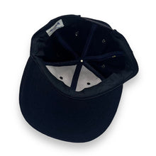 Load image into Gallery viewer, Vintage 90’s Morestyle DnB Embroidered Spellout Wool Blend Baseball Cap
