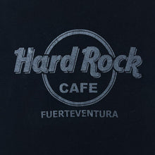 Load image into Gallery viewer, Hard Rock Cafe "Fuerteventura" Souvenir Logo Graphic Black T-Shirt
