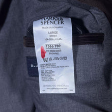 Load image into Gallery viewer, Blue Harbour Marks &amp; Spencer Brown Corduroy Cord Sports Coat Blazer Jacket

