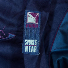 Load image into Gallery viewer, Vintage Puma Embroidered Mini Logo Colour Block Navy Blue Tracksuit Jacket
