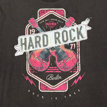 Load image into Gallery viewer, HARD ROCK CAFE &quot;Berlin&quot; Souvenir Logo Spellout Graphic T-Shirt
