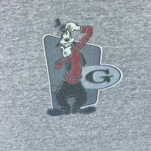 Load image into Gallery viewer, Vintage DISNEY &quot;Goofy&quot; Character Graphic Grey Short Sleeve Ringer T-Shirt
