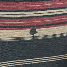 Load image into Gallery viewer, Vintage Laurent Cerrer Green Multi Striped Mini Logo Long Sleeve Polo Shirt
