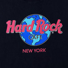 Load image into Gallery viewer, Vintage Hard Rock Cafe "New York" Souvenir Logo Graphic Black T-Shirt
