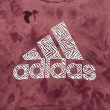 Load image into Gallery viewer, ADIDAS Classic Big Logo Spellout Graphic Tie Dye Pullover Hoodie
