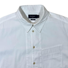 Load image into Gallery viewer, Paul Smith Jeans &quot;Tailored Fit&quot; Classic White Cotton Long Sleeve Shirt
