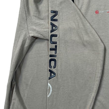 Load image into Gallery viewer, NAUTICA COMPETITION Logo Spellout Graphic Zip Sweatshirt Top
