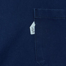 Load image into Gallery viewer, Early 00's BTStyle French Chore Worker Style Navy Blue Cotton Button Jacket
