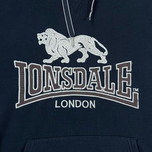Load image into Gallery viewer, LONSDALE LONDON Classic Embroidered Big Logo Spellout Pullover Hoodie
