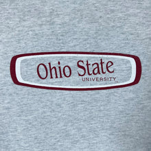 Load image into Gallery viewer, Vintage OHIO STATE UNIVERSITY College Spellout Graphic Long Sleeve Grey T-Shirt
