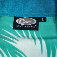Load image into Gallery viewer, Early 00’s Oxyzone Hawaiian Tropical Car Patterned All-Over Print Polyester Shirt
