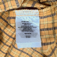 Load image into Gallery viewer, COLUMBIA XCO Orange Grey Check Cotton Short Sleeve Shirt
