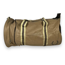 Load image into Gallery viewer, Vintage FRED PERRY Classic Laurel Logo Spellout Graphic Weekend Holdall Duffle Carry Bag
