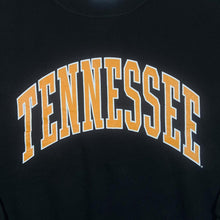 Load image into Gallery viewer, Vintage The Cotton Exchange &quot;Tennessee&quot; College Spellout Black Crewneck Sweatshirt
