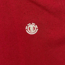Load image into Gallery viewer, ELEMENT Skateboards Classic Embroidered Mini Logo Skater Red Lightweight Sweatshirt
